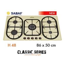 اجاق گاز شیشه ای آروما مدل H48 Aroma H48 Classic Gas Hob